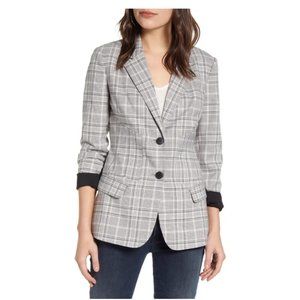 Plaid Blazer